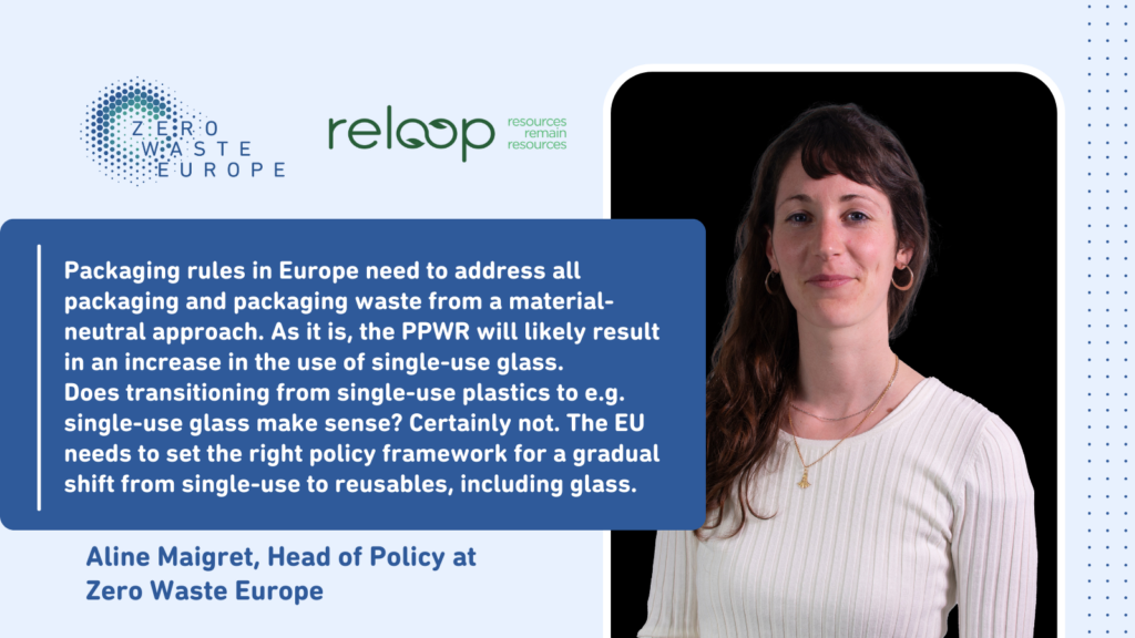 Reinventing glass: Policy recommendations for the PPWR - Reloop Platform